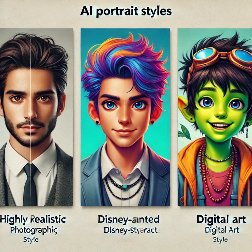 Comparing AI Portrait Styles: Which One is Right for You?